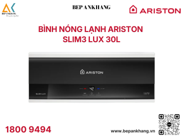 Máy nước nóng gián tiếp Ariston 30 lít 2500W SLIM3 30L LUX